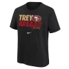 Nike Kids' San Francisco 49ers Trey Area T-Shirt -CHAMPRO SHOP 19634528213