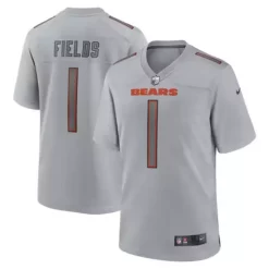 Nike Chicago Bears Justin Fields #1 Atmosphere Jersey
