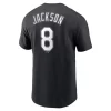 Nike Chicago White Sox Bo Jackson #8 Name & Number T-Shirt