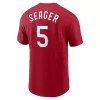 Nike Texas Rangers Corey Seager #5 Name & Number T-Shirt