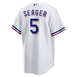 Nike Texas Rangers Corey Seager #5 Replica Jersey -CHAMPRO SHOP 19641759708 1