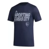 Adidas Sporting Kansas City Jersey Hook T-Shirt -CHAMPRO SHOP 19646872541