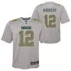 Nike Kids' Green Bay Packers Aaron Rodgers #12 Atmosphere Jersey -CHAMPRO SHOP 19650333771