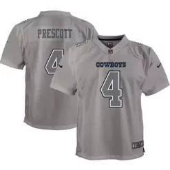 Nike Kids' Dallas Cowboys Dak Prescott #4 Atmosphere Jersey