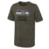 Nike Kids' Seattle Seahawks 2022 Salute To Service Velocity T-Shirt