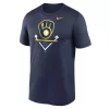 Nike Milwaukee Brewers 2023 Icon Legend T-Shirt -CHAMPRO SHOP 19659050454