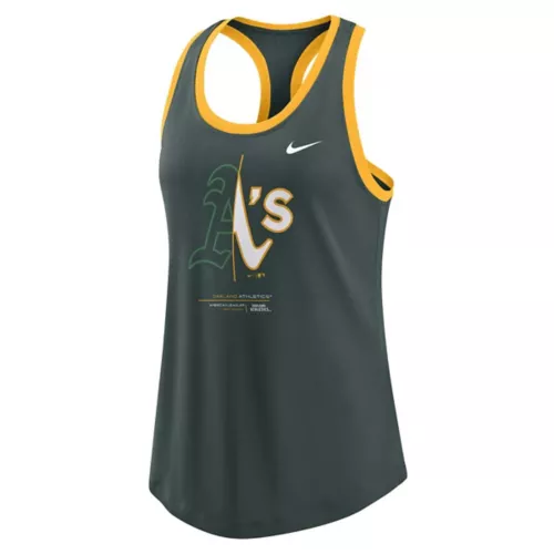 Nike Women's Oakland Athletics Team Tech Tank Top 3 Nike Women's Oakland Athletics Team Tech Tank Top