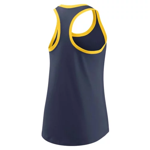 Nike Women's Milwaukee Brewers Team Tech Tank Top 4 Nike Women's Milwaukee Brewers Team Tech Tank Top - Image 2