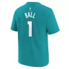 Nike Kids' Charlotte Hornets LaMelo Ball #1 Name & Number T-Shirt -CHAMPRO SHOP 19659126902