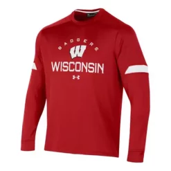 Under Armour Wisconsin Badgers Acadia Crewneck Sweatshirt