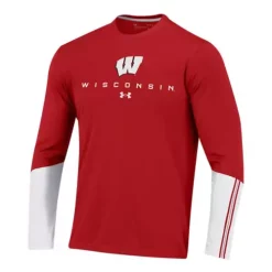 Under Armour Wisconsin Badgers Canyon Long Sleeve Shirt