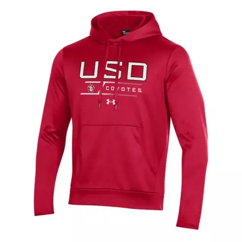 Under Armour South Dakota Coyotes Glacier Hoodie 3 Under Armour South Dakota Coyotes Glacier Hoodie