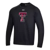 Under Armour Texas Tech Red Raiders Logo Crewneck Sweatshirt -CHAMPRO SHOP 19663512013