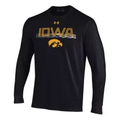 Under Armour Iowa Hawkeyes Smokey Long Sleeve Shirt