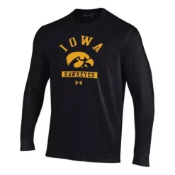 Under Armour Iowa Hawkeyes Zion Long Sleeve Shirt