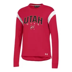 Under Armour Women's Utah Utes Boundary Crewneck Sweatshirt