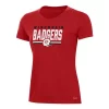 Under Armour Women's Wisconsin Badgers Osakis T-Shirt
