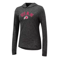 Under Armour Women's Utah Utes Sandy Hooded Long Sleeve Shirt