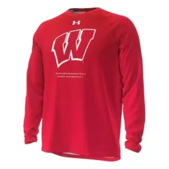Under Armour Women's Wisconsin Badgers Shooter Crewneck Sweatshirt