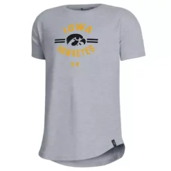 Under Armour Girls' Iowa Hawkeyes Newport T-Shirt