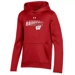 Under Armour Kids' Wisconsin Badgers Laguna Hoodie