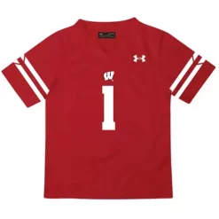 Under Armour Toddler Wisconsin Badgers Football Jersey