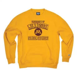 Blue 84 Minnesota Golden Gophers Chuffle Crewneck Sweatshirt