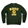 Blue 84 North Dakota State Bison Chuffle Crewneck Sweatshirt -CHAMPRO SHOP 19665019631