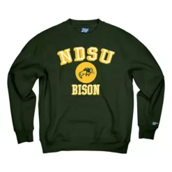 Blue 84 North Dakota State Bison Chuffle Crewneck Sweatshirt