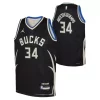 Nike Kids' Milwaukee Bucks Giannis Antetokounmpo #34 2022 Statement Jersey -CHAMPRO SHOP 19669183648