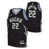 Nike Kids' Milwaukee Bucks Khris Middleton #22 2022 Statement Jersey -CHAMPRO SHOP 19669183656