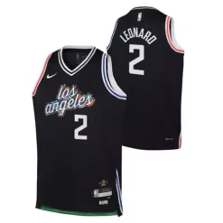 Nike Kids' Los Angeles Clippers Kawhi Leonard #2 2022 City Edition Jersey