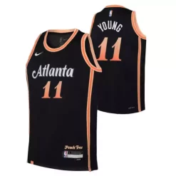 Nike Kids' Atlanta Hawks Trae Young #11 2022 City Edition Jersey