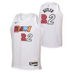 Nike Kids' Miami Heat Jimmy Butler #22 2022 City Edition Jersey