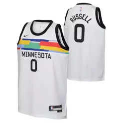 Nike Kids' Minnesota Timberwolves D'Angelo Russell #0 2022 City Edition Jersey