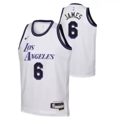 Nike Toddler Los Angeles Lakers LeBron James #6 2022 City Edition Jersey