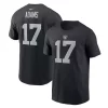 Nike Las Vegas Raiders Davante Adams #17 Name & Number T-Shirt