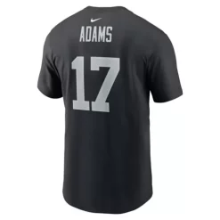 Nike Las Vegas Raiders Davante Adams #17 Name & Number T-Shirt -CHAMPRO SHOP 19675483243 1