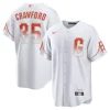 Nike San Francisco Giants Brandon Crawford #35 2022 City Edition Jersey 2 Nike San Francisco Giants Brandon Crawford #35 2022 City Edition Jersey -CHAMPRO SHOP 19675501882