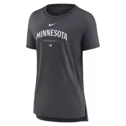 Nike Women's Minnesota Twins Authentic Collection Work T-Shirt