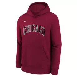 Nike Kids' Chicago Bulls 2022 City Edition Essential Hoodie
