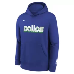 Nike Kids' Dallas Mavericks 2022 City Edition Essential Hoodie