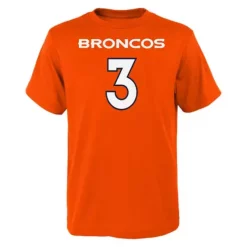 Nike Kids' Denver Broncos Russell Wilson #3 Team Name & Number T-Shirt -CHAMPRO SHOP 19676075605 1