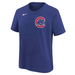 Nike Kids' Chicago Cubs Seiya Suzuki #27 Home Name & Number T-Shirt -CHAMPRO SHOP 19676081837 1