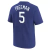 Nike Kids' Los Angeles Dodgers Freddie Freeman #5 Home Name & Number T-Shirt -CHAMPRO SHOP 19676085044