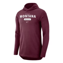 Nike Montana Grizzlies Lightweight DriFit Sideline Hoodie