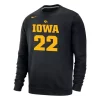Nike Iowa Hawkeyes Caitlin Clark #22 Name And Number Crewneck Sweatshirt -CHAMPRO SHOP 19679240516
