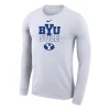 Nike BYU Cougars Bench Sole Long Sleeve Shirt -CHAMPRO SHOP 19679246368