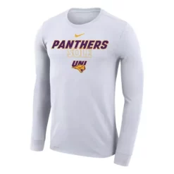 Nike Northern Iowa Panthers Bench Sole Long Sleeve Shirt