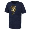 Nike Kids' Milwaukee Brewers 2023 Velocity T-Shirt -CHAMPRO SHOP 19686763109